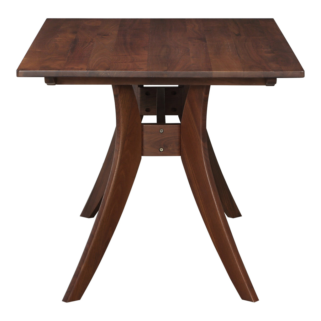 FLORENCE RECTANGULAR DINING TABLE SMALL WALNUT