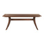 FLORENCE RECTANGULAR DINING TABLE SMALL WALNUT