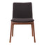 DECO DINING CHAIR BLACK-M2