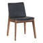 DECO DINING CHAIR BLACK PVC-M2