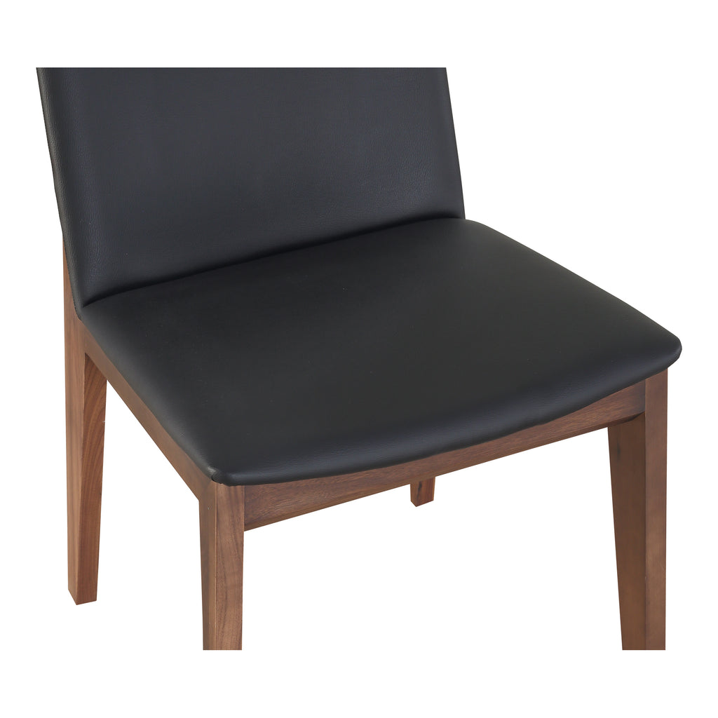 DECO DINING CHAIR BLACK PVC-M2