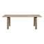 MALIBU DINING TABLE WHITE OAK