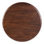 MALIBU ROUND DINING TABLE WALNUT