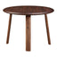 MALIBU ROUND DINING TABLE WALNUT