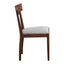 LEONE DINING CHAIR WALNUT M2