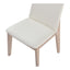 DECO OAK DINING CHAIR WHITE PVC-M2