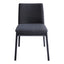 DECO ASH DINING CHAIR CHARCOAL-M2