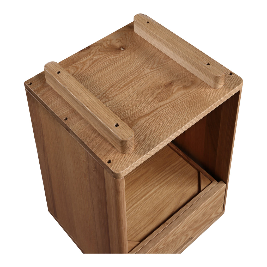 OSAMU OAK NIGHTSTAND