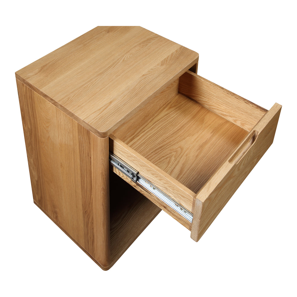 OSAMU OAK NIGHTSTAND