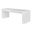 LAZARUS OUTDOOR BENCH WHITE