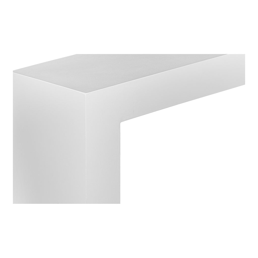 LAZARUS OUTDOOR BENCH WHITE