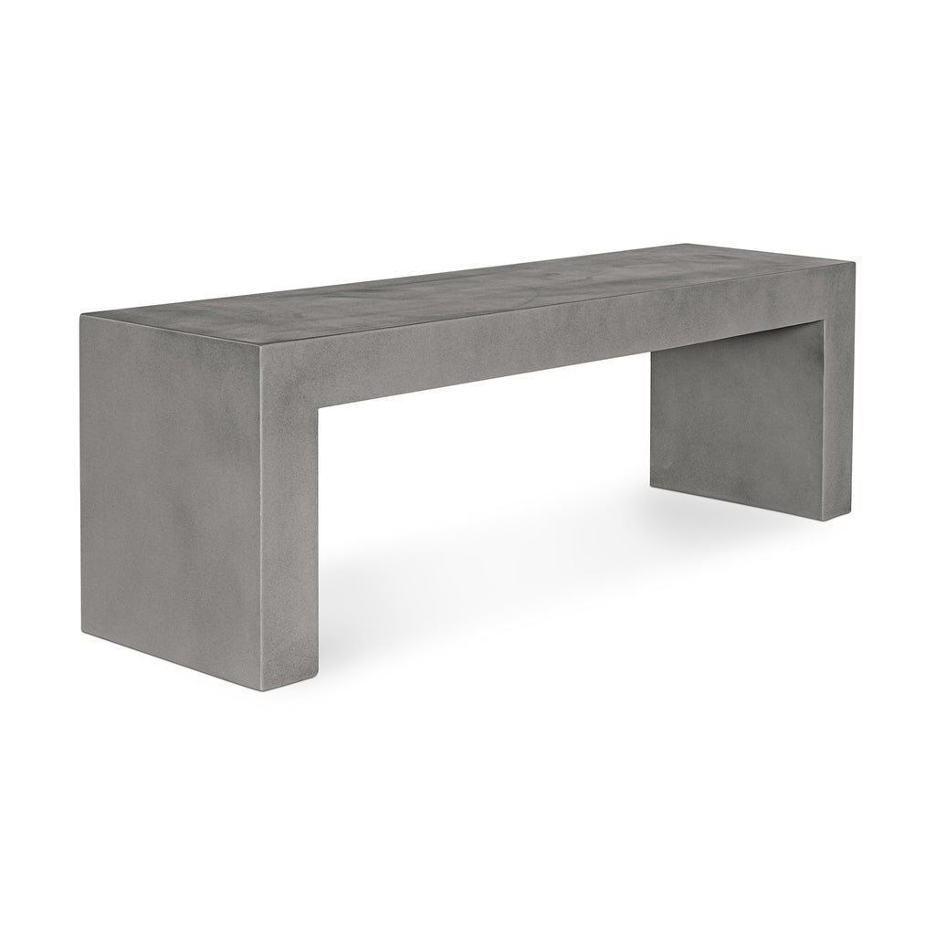 LAZARUS OUTDOOR BENCH GREY