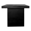 AURELIUS 2 OUTDOOR DINING TABLE BLACK