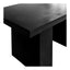 AURELIUS 2 OUTDOOR DINING TABLE BLACK