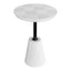 FOUNDATION OUTDOOR ACCENT TABLE WHITE