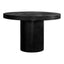 CASSIUS OUTDOOR DINING TABLE BLACK