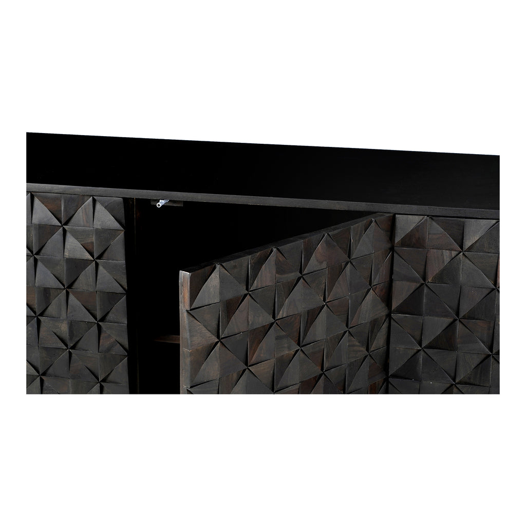 PABLO 3 DOOR SIDEBOARD BLACK