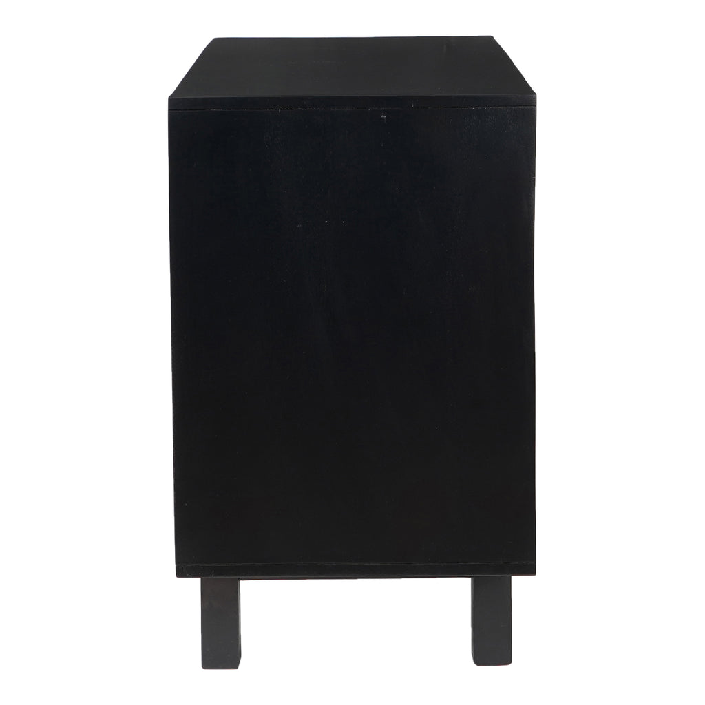 ASHTON 3 DRAWER CHEST BLACK