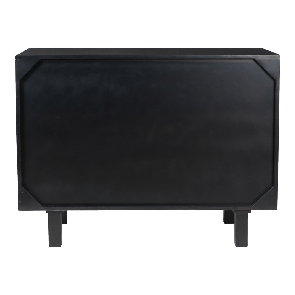 ASHTON 3 DRAWER CHEST BLACK