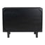 ASHTON 3 DRAWER CHEST BLACK