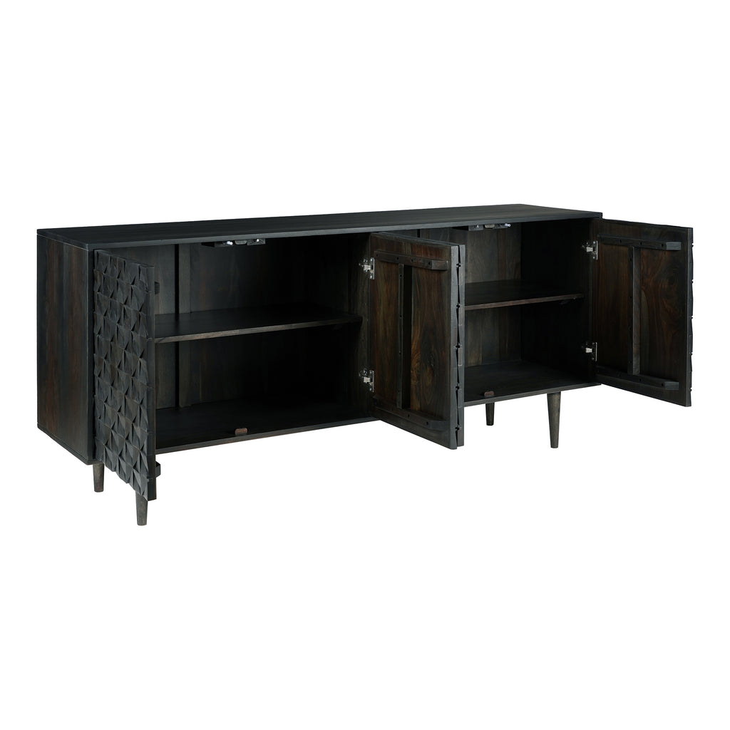 PABLO 4 DOOR SIDEBOARD BLACK