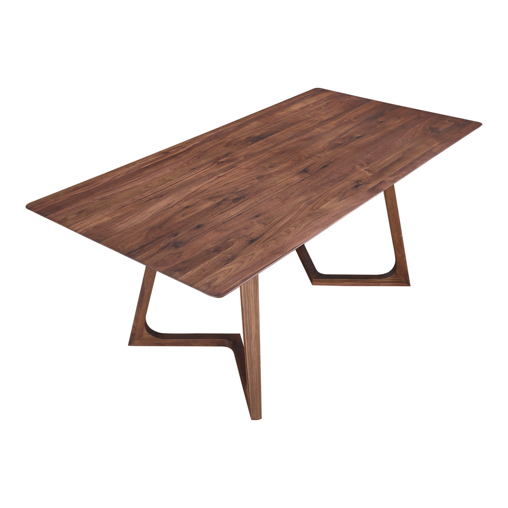 GODENZA DINING TABLE RECTANGULAR WALNUT