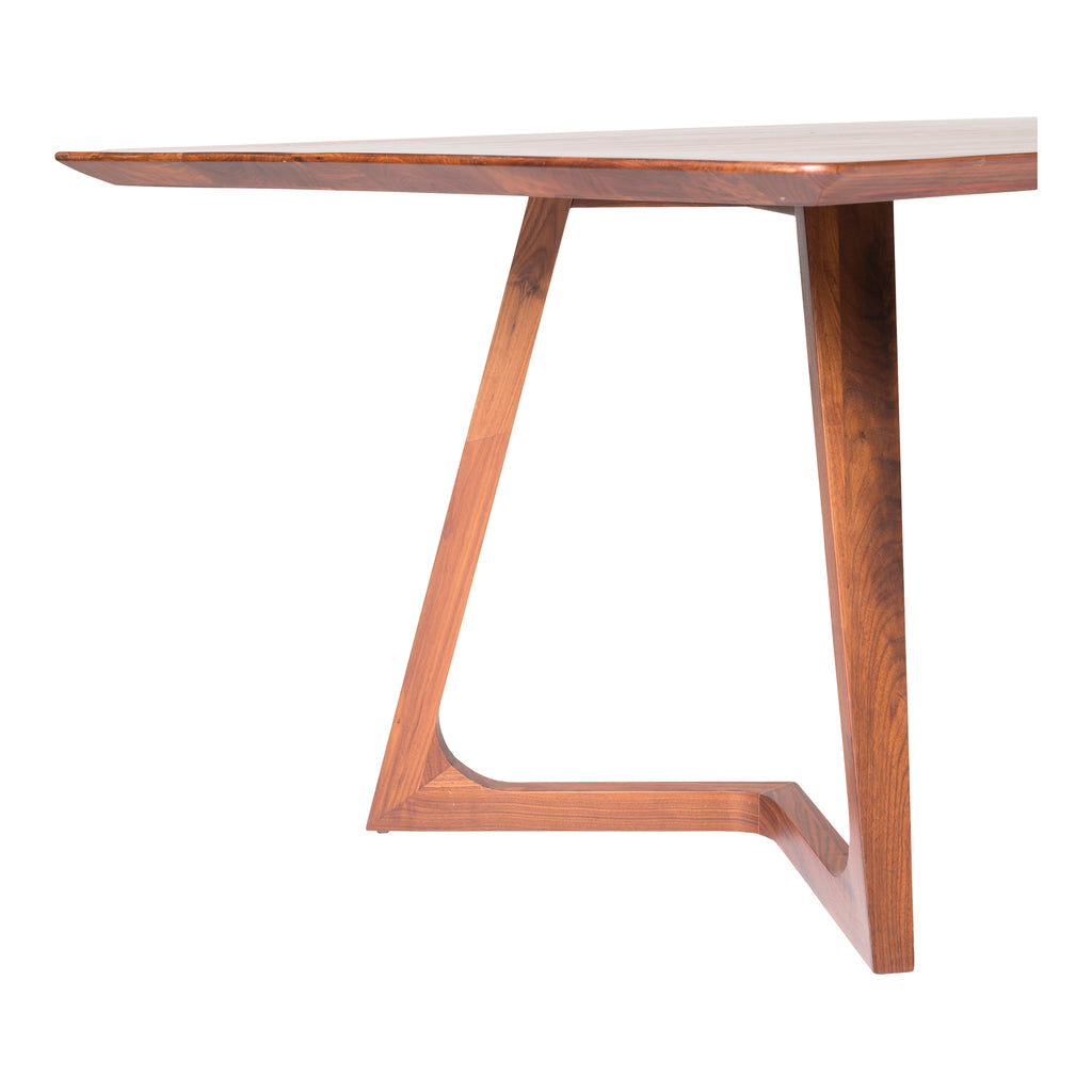 GODENZA DINING TABLE RECTANGULAR WALNUT