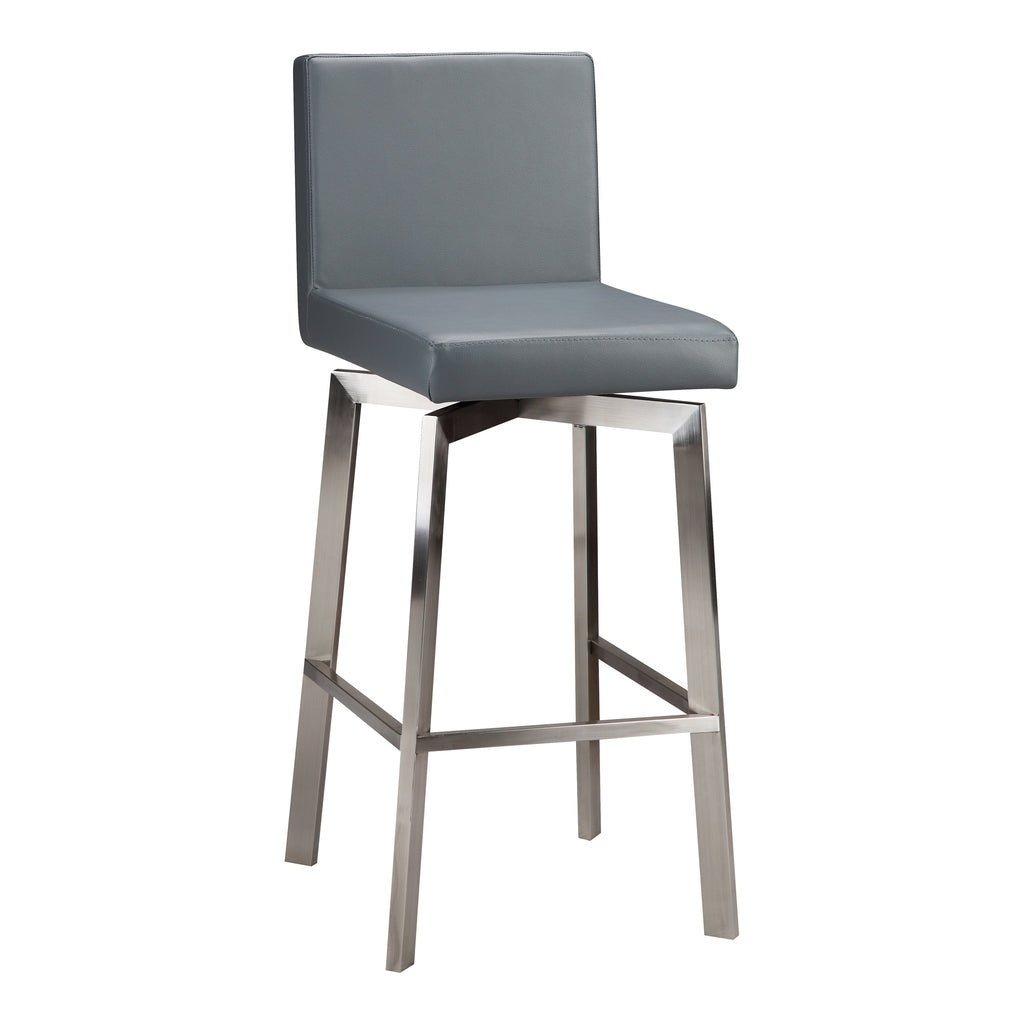 GIRO SWIVEL BARSTOOL GREY