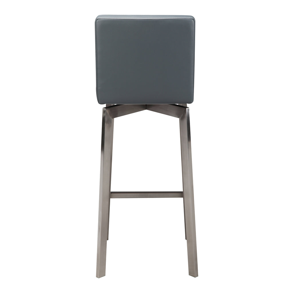 GIRO SWIVEL BARSTOOL GREY