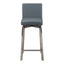 GIRO SWIVEL BARSTOOL GREY