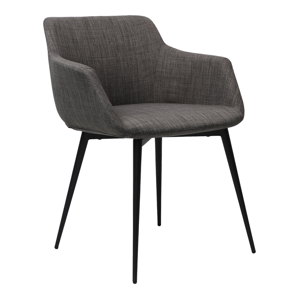 RONDA ARM CHAIR GREY-M2