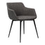 RONDA ARM CHAIR GREY-M2