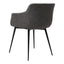 RONDA ARM CHAIR GREY-M2