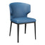 DELANEY SIDE CHAIR STEEL BLUE-M2