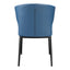 DELANEY SIDE CHAIR STEEL BLUE-M2