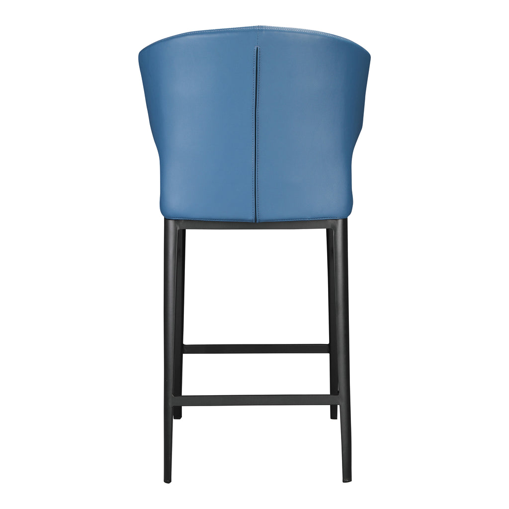 DELANEY COUNTER STOOL STEEL BLUE