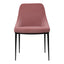 SEDONA DINING CHAIR PINK VELVET-M2