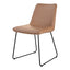 VILLA DINING CHAIR LIGHT BROWN-M2