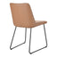 VILLA DINING CHAIR LIGHT BROWN-M2