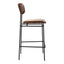 SAILOR BAR STOOL DARK BROWN