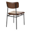 SAILOR DINING CHAIR DARK BROWN-M2