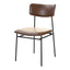 SAILOR DINING CHAIR DARK BROWN-M2