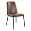 DOUGLAS DINING CHAIR DARK BROWN-M2