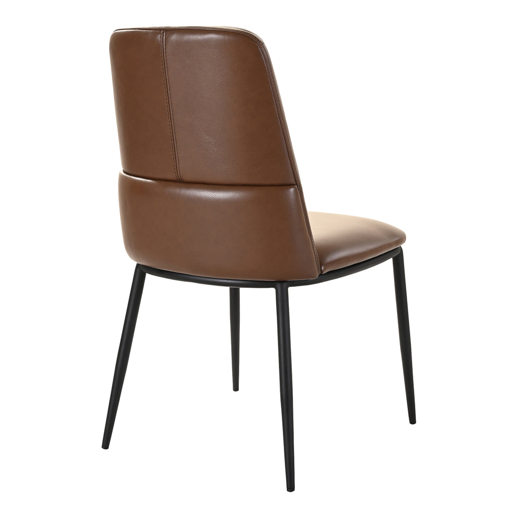 DOUGLAS DINING CHAIR DARK BROWN-M2