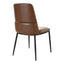 DOUGLAS DINING CHAIR DARK BROWN-M2