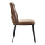 DOUGLAS DINING CHAIR DARK BROWN-M2