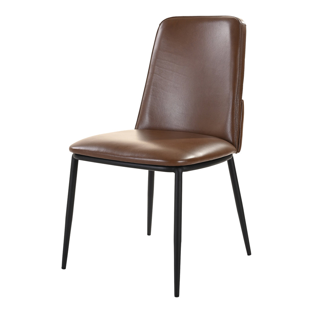 DOUGLAS DINING CHAIR DARK BROWN-M2