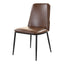 DOUGLAS DINING CHAIR DARK BROWN-M2