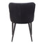 ETTA DINING CHAIR DARK GREY