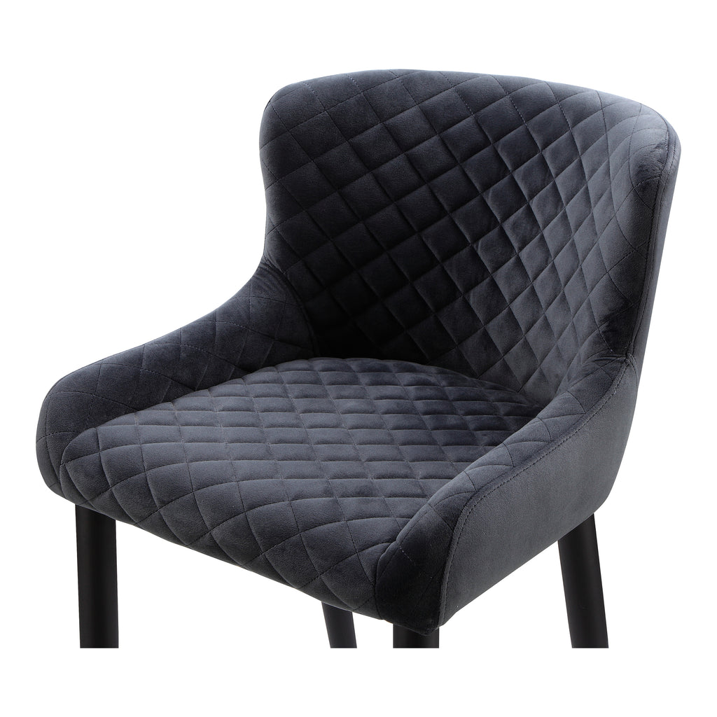 ETTA DINING CHAIR DARK GREY